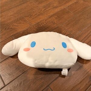 Cute Plush Pillow with Blue and Pink Accents